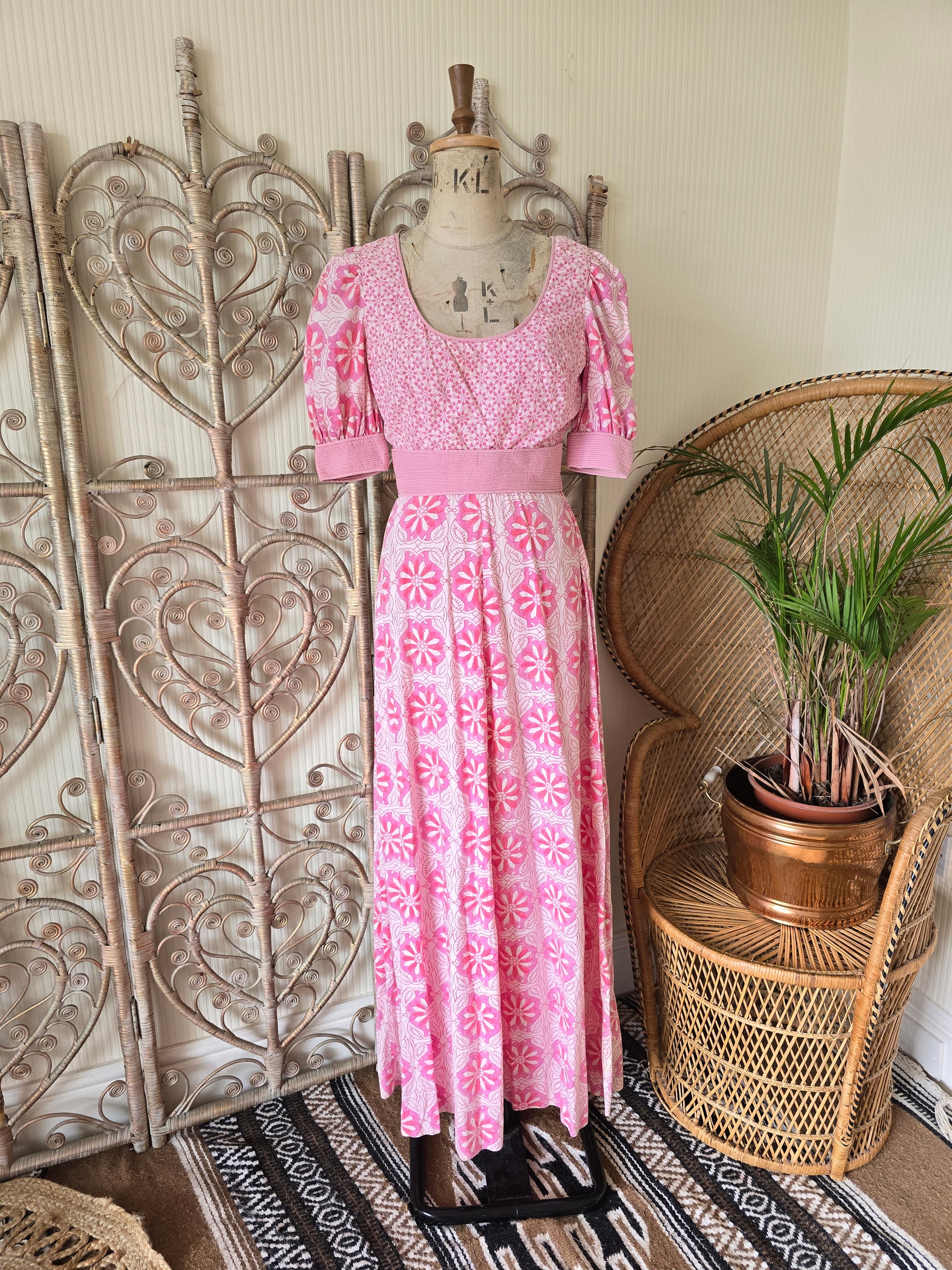 Vintage Anokhi Indian dress