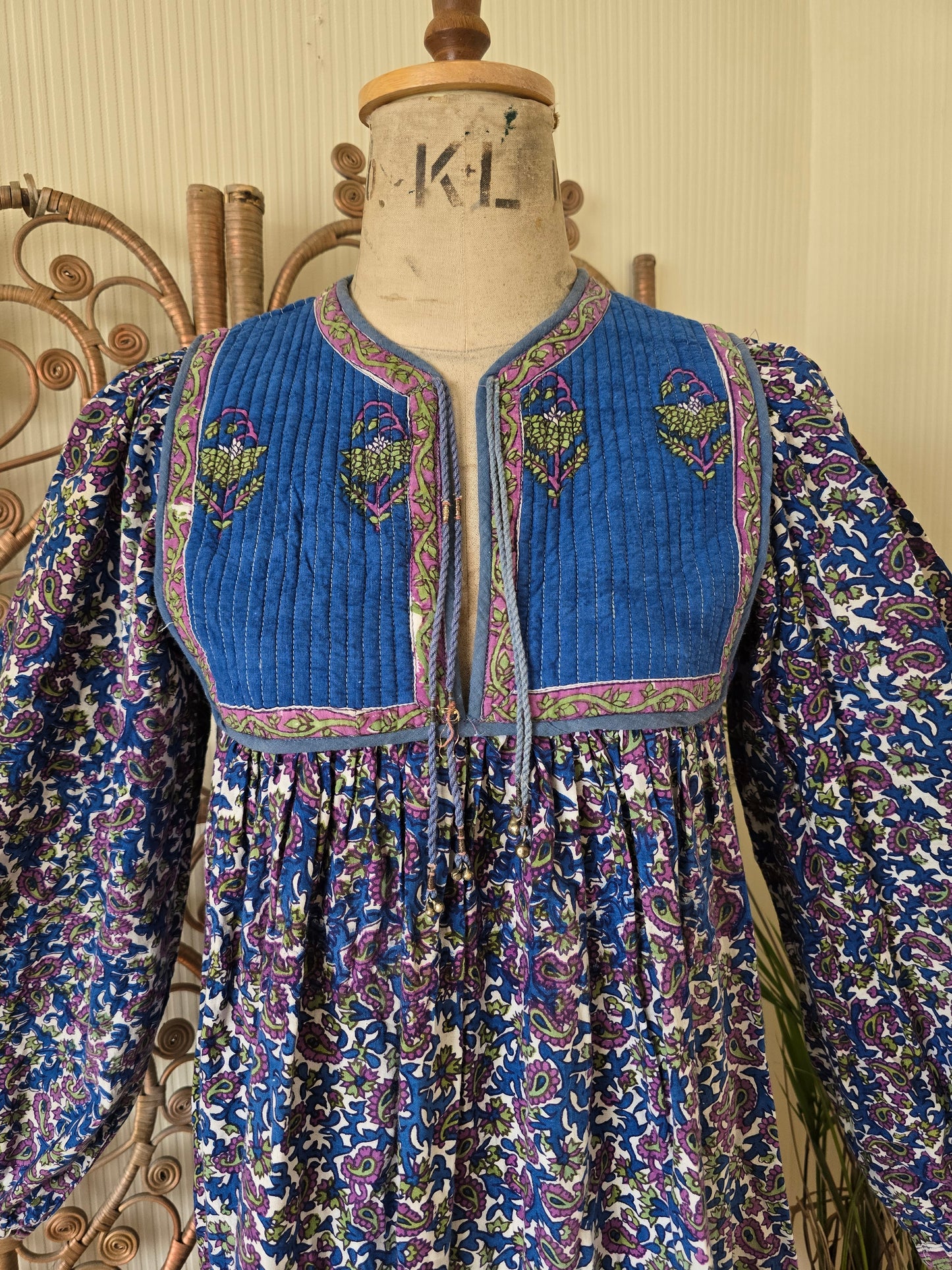 Vintage Indian cotton dress