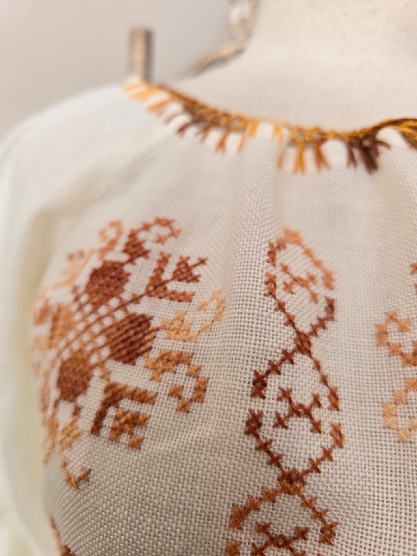 Vintage embroidered blouse
