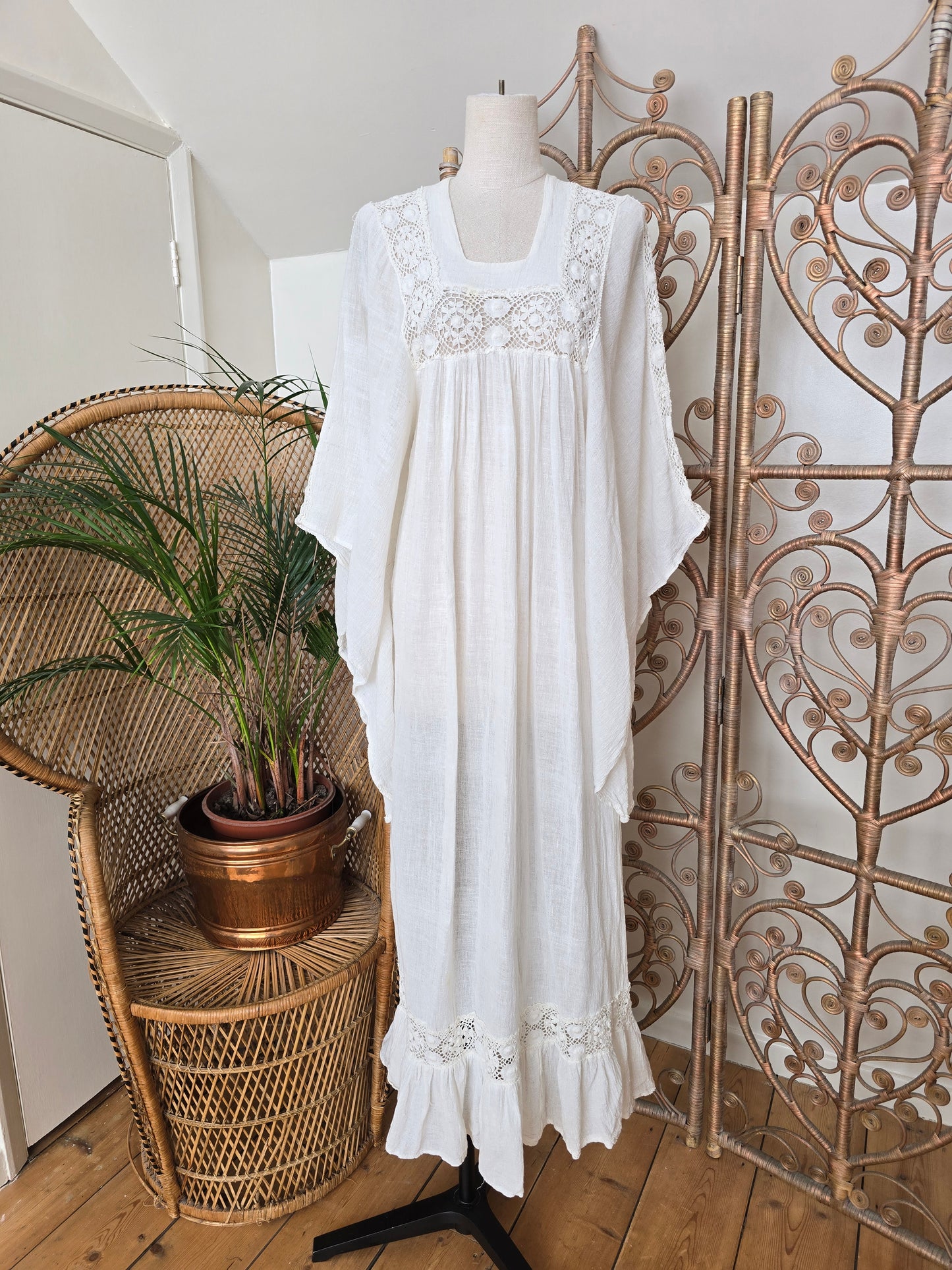 Vintage cheesecloth dress