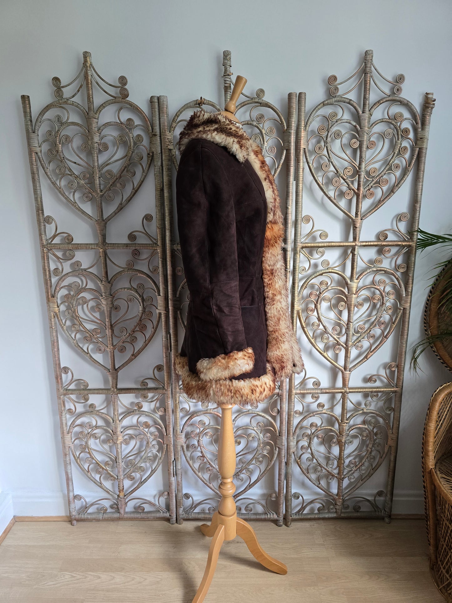 Vintage sheepskin coat S/M