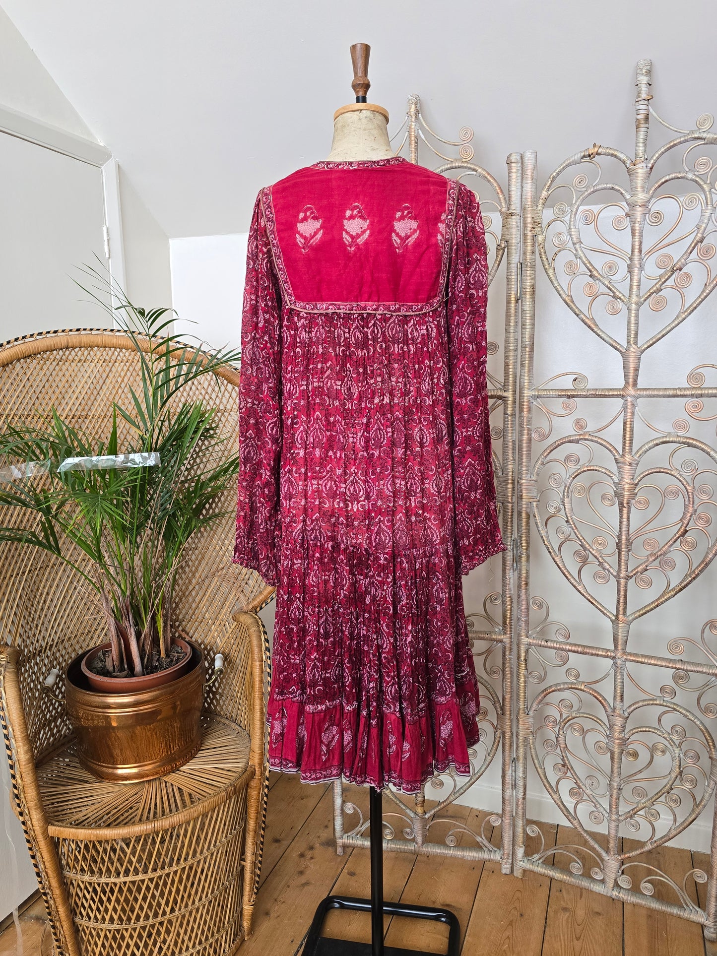 Vintage Phool Indian dress
