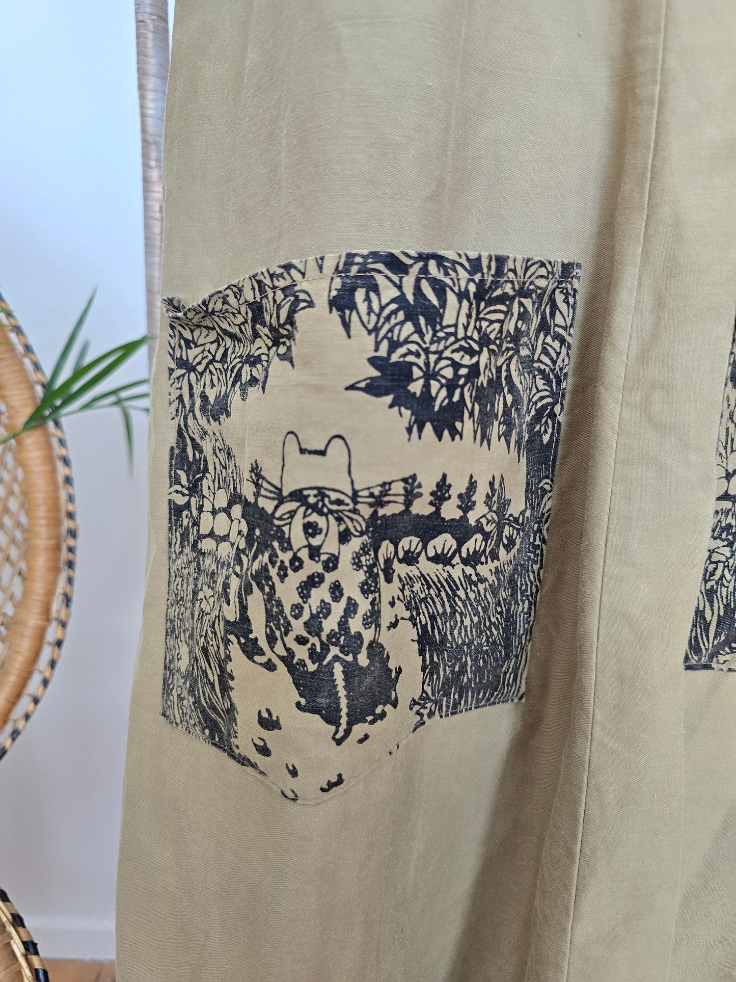 Vintage pinafore dress