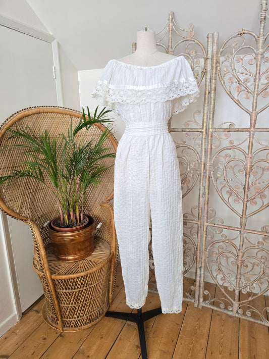 Vintage cotton jumpsuit