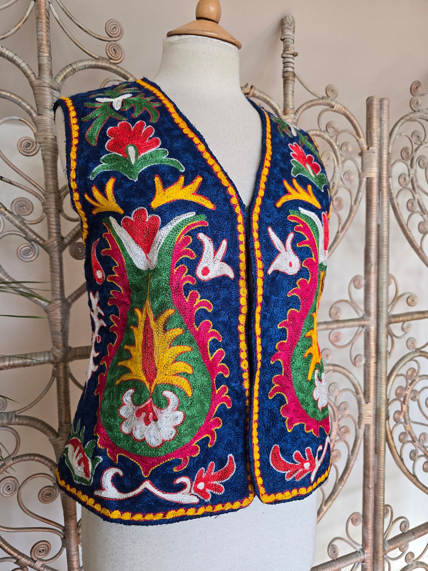 Vintage embroidered waistcoat