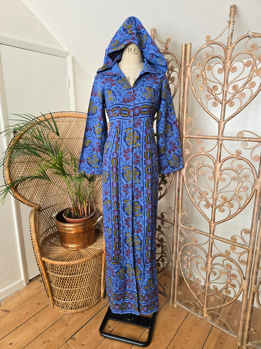 Vintage Indian cotton jacket dress