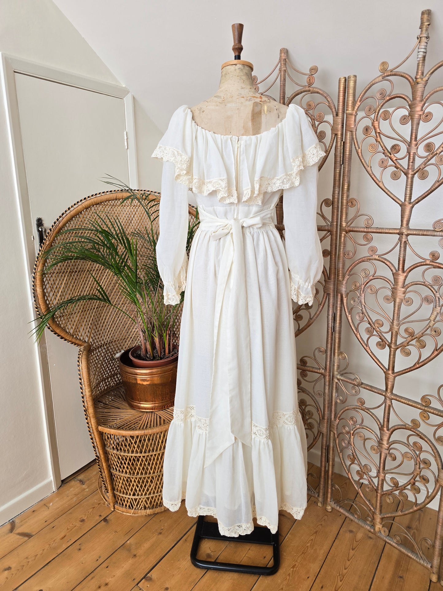 Vintage 70s maxi dress