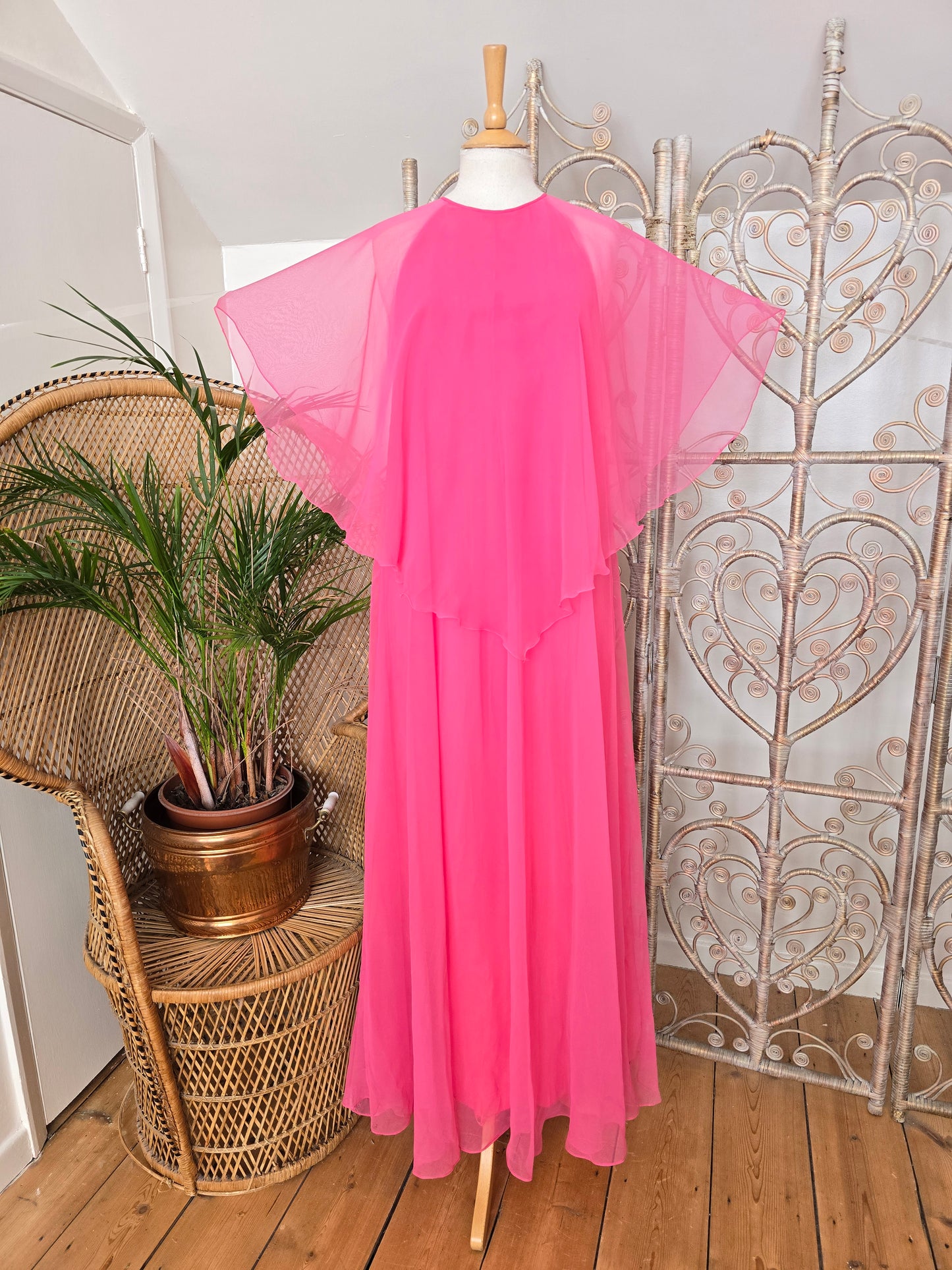 Vintage Jean Varon maxi dress