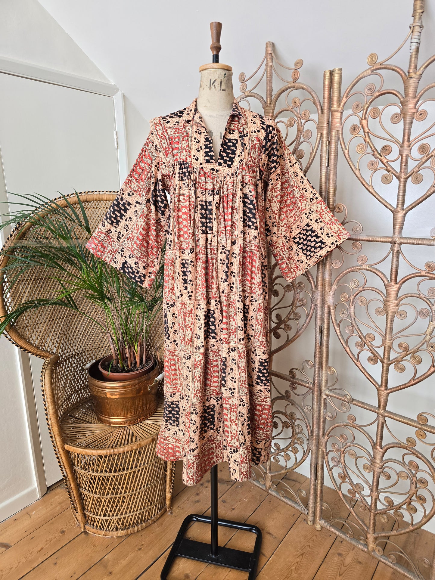 Vintage indian 70s dress