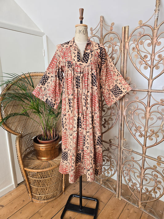 Vintage indian 70s dress