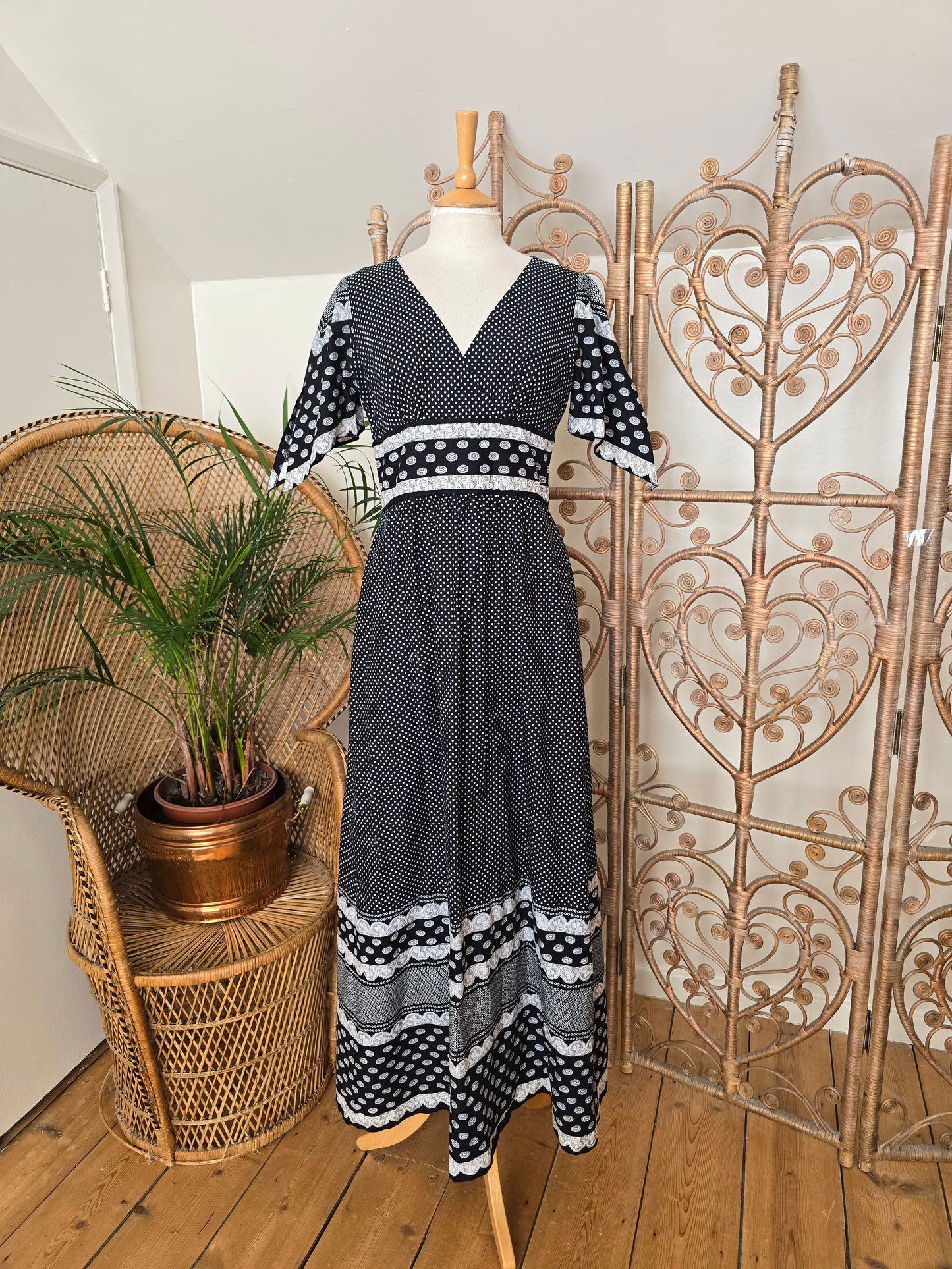 Vintage 70s maxi dress