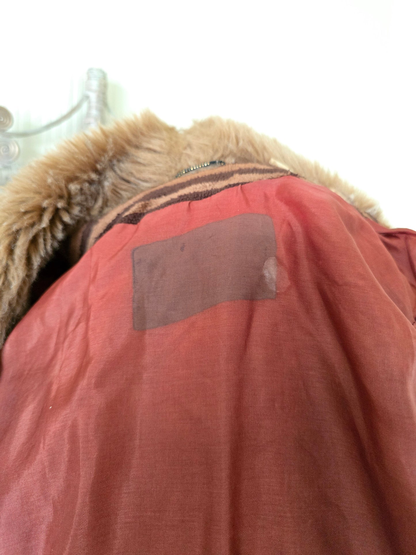 Vintage Chenille 70s coat