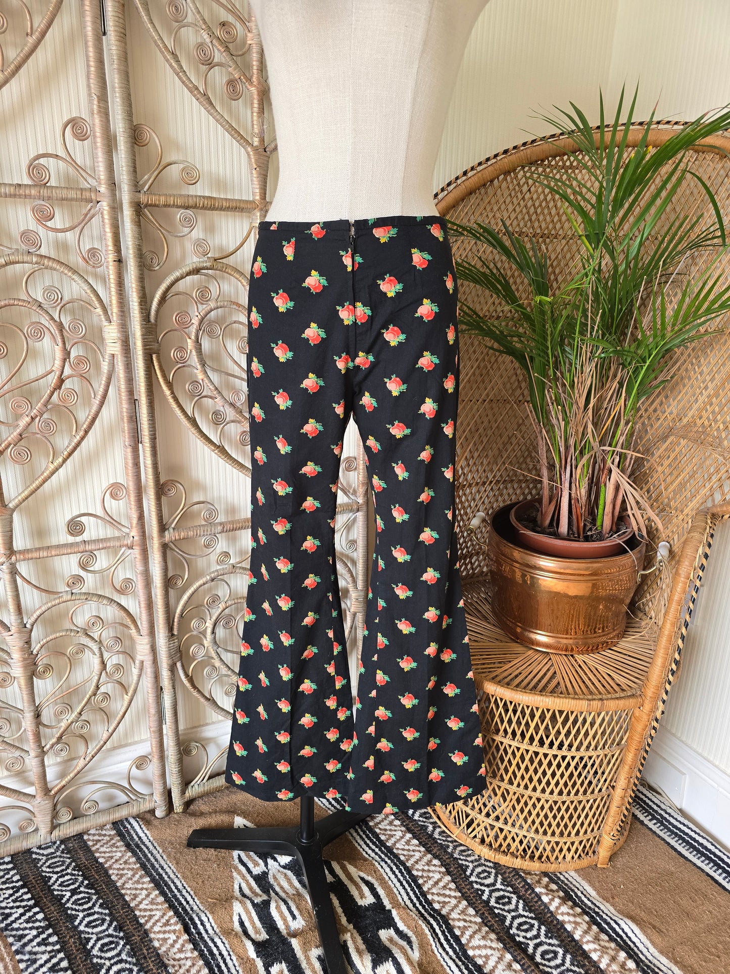Vintage two piece blouse trousers