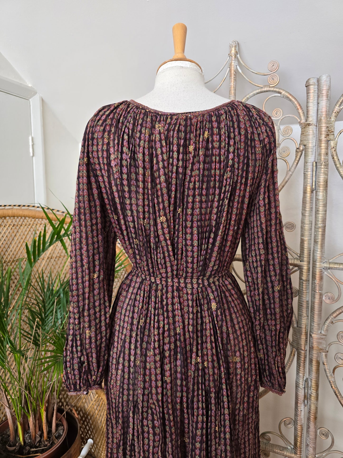Vintage Adini Indian dress