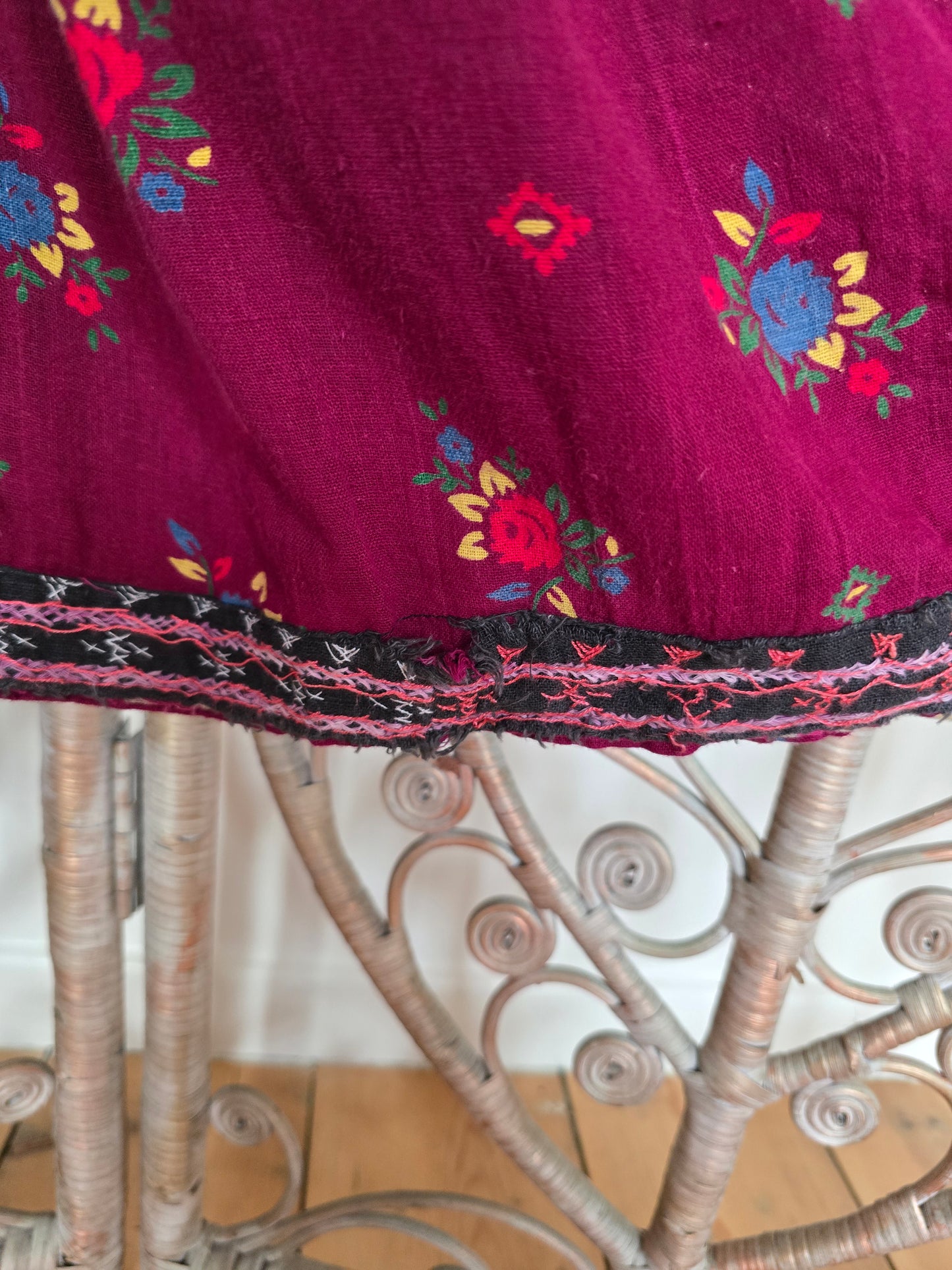 Vintage Afghan dress XS