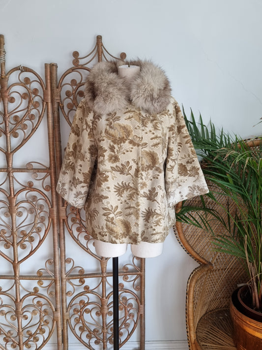 Vintage Fifth Avenue carpet coat