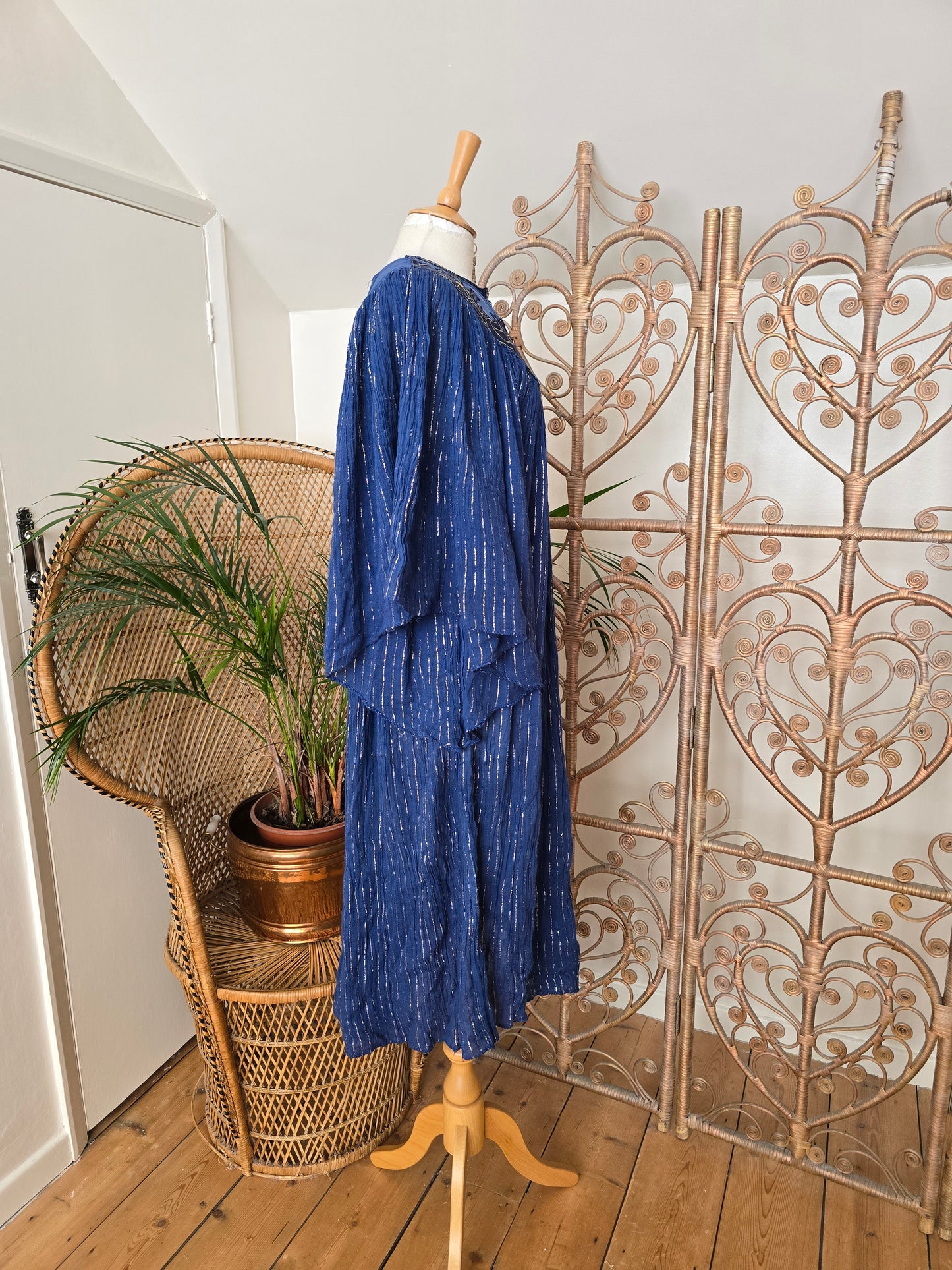 Vintage greek smock dress