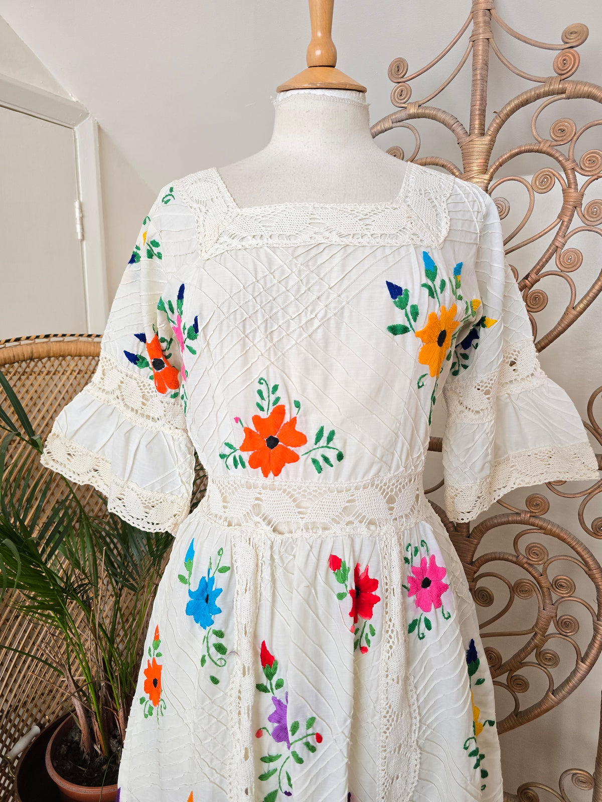 Vintage mexican dress