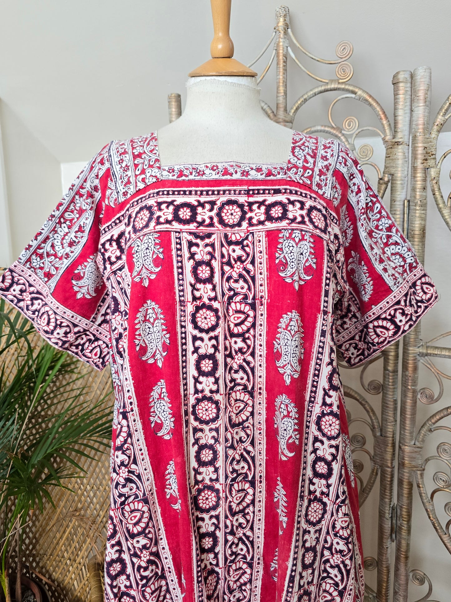 Vintage indian 70s dress