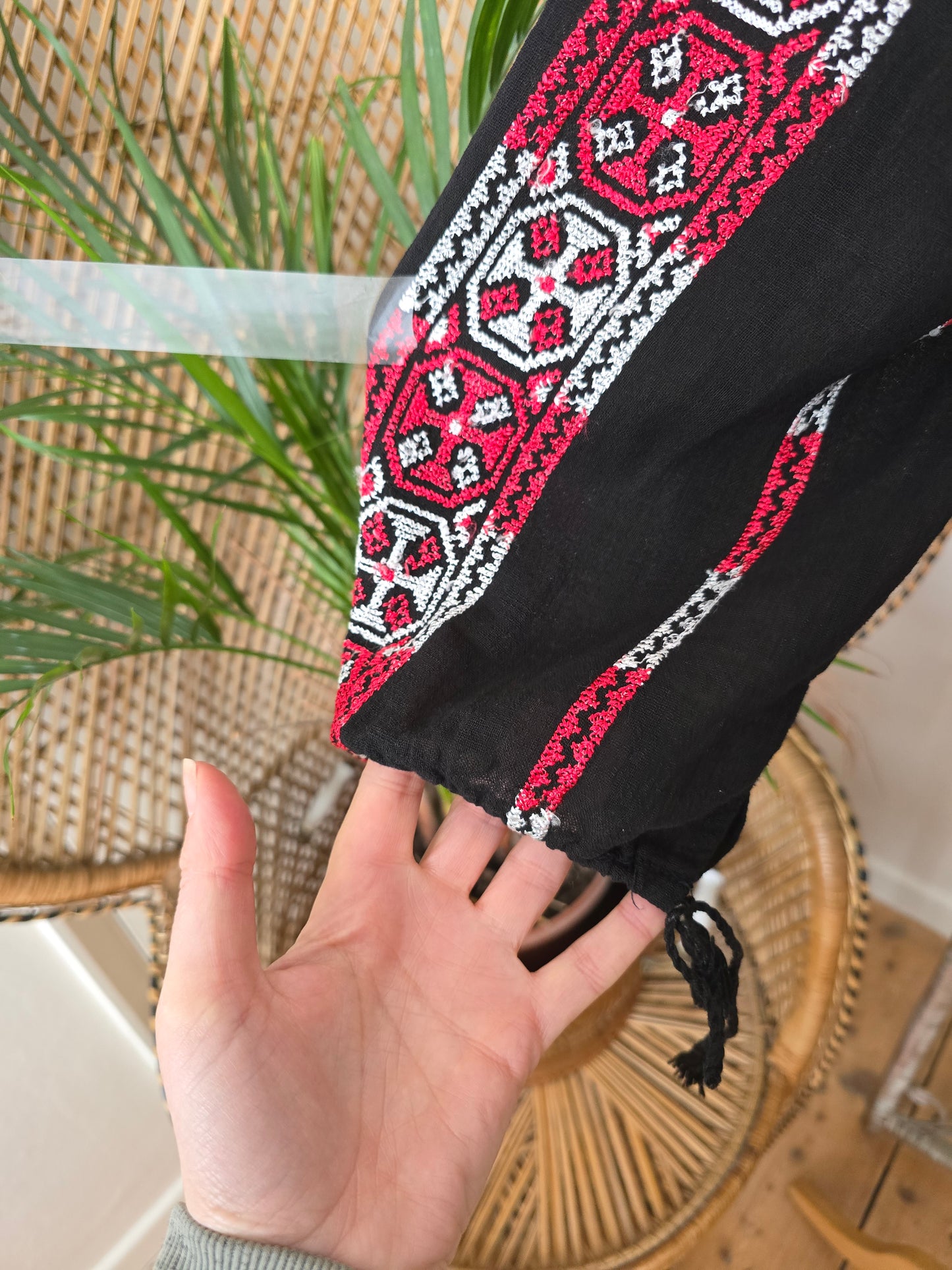 Vintage embroidered blouse