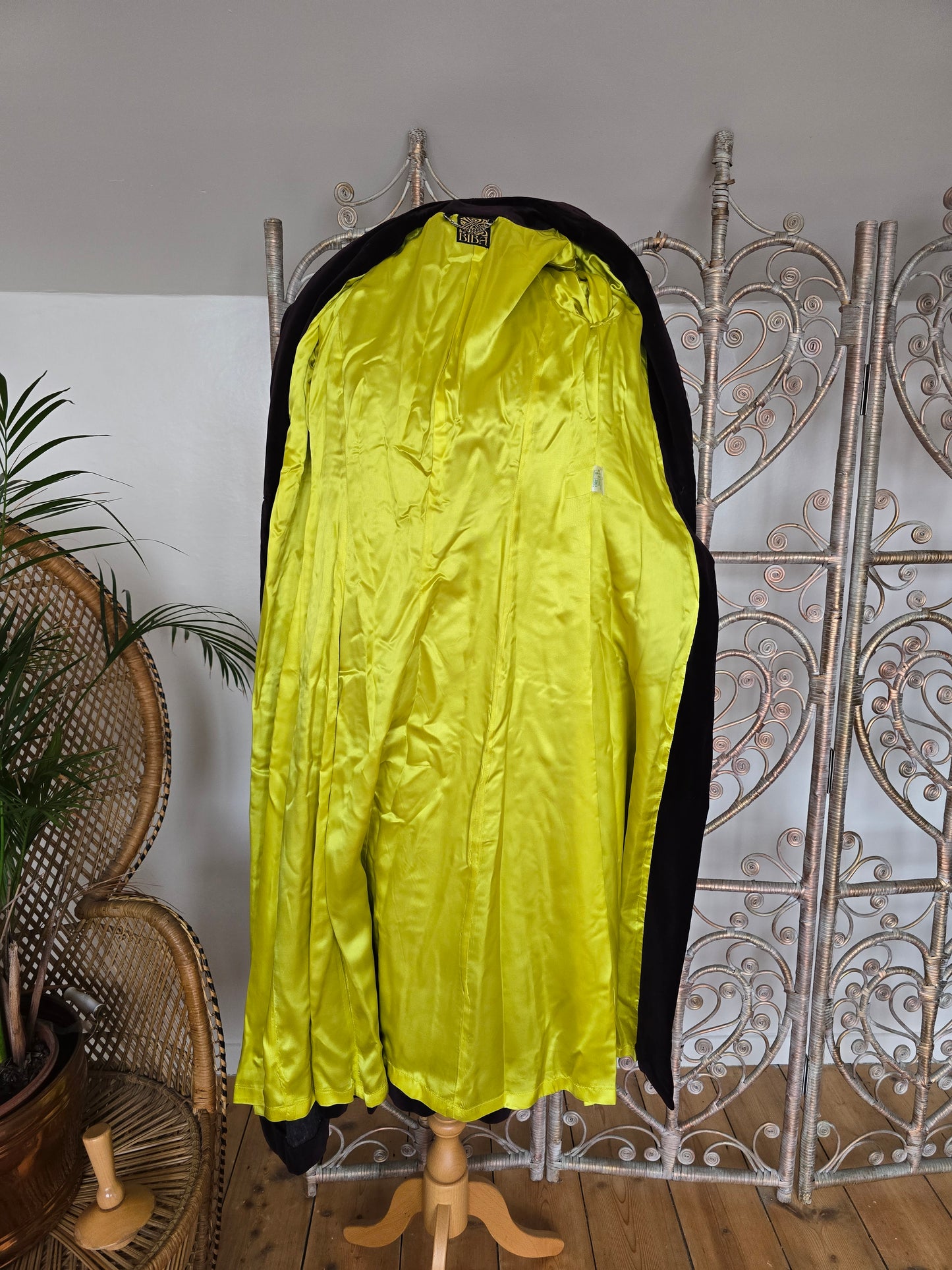 Vintage Biba velvet coat