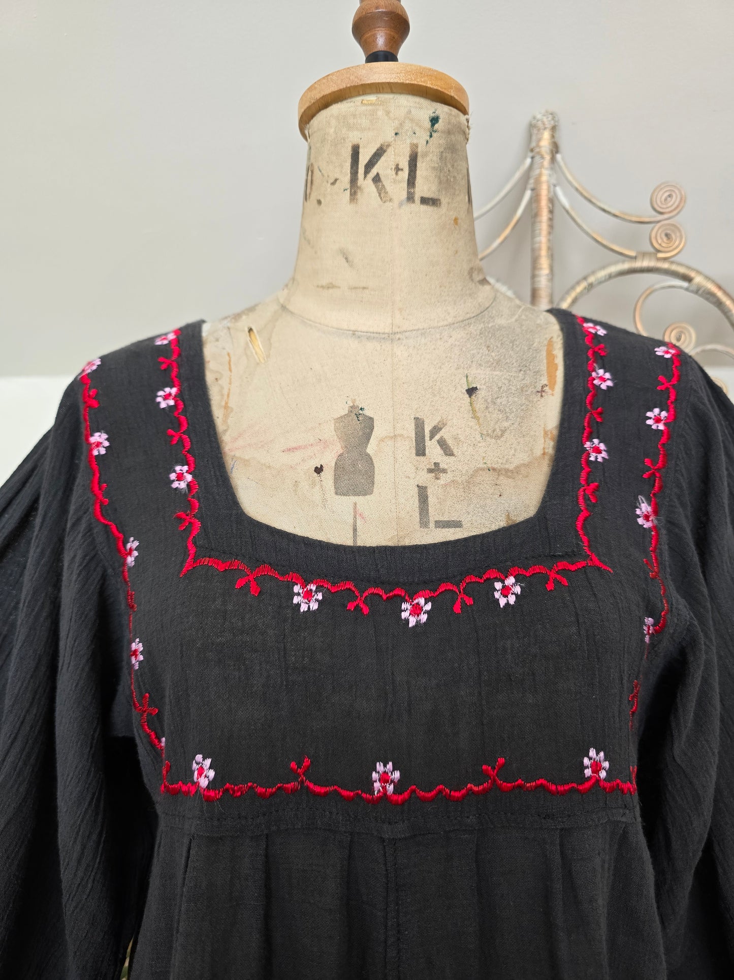 Vintage cheesecloth tunic