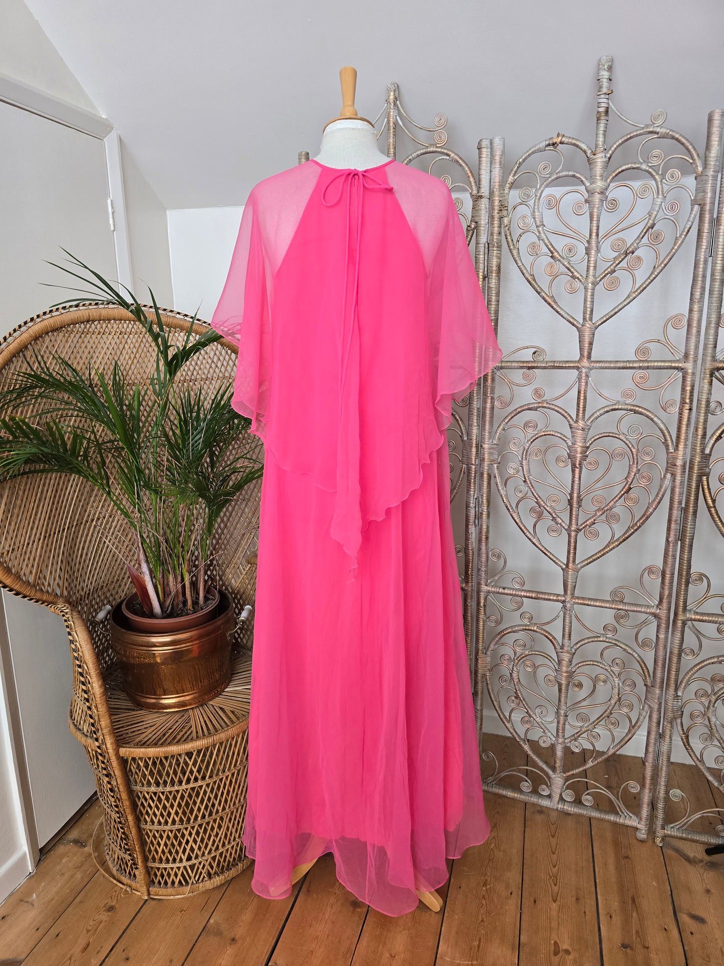 Vintage Jean Varon maxi dress