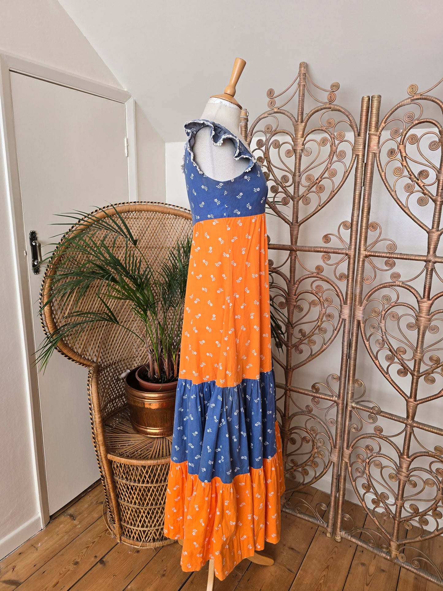 Vintage 70s maxi dress