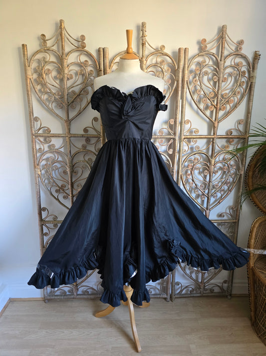 Vintage Tom Bowker for Jean Varon 80s dress