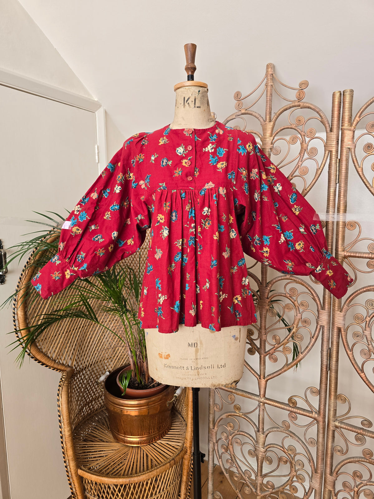 Vintage tunic blouse