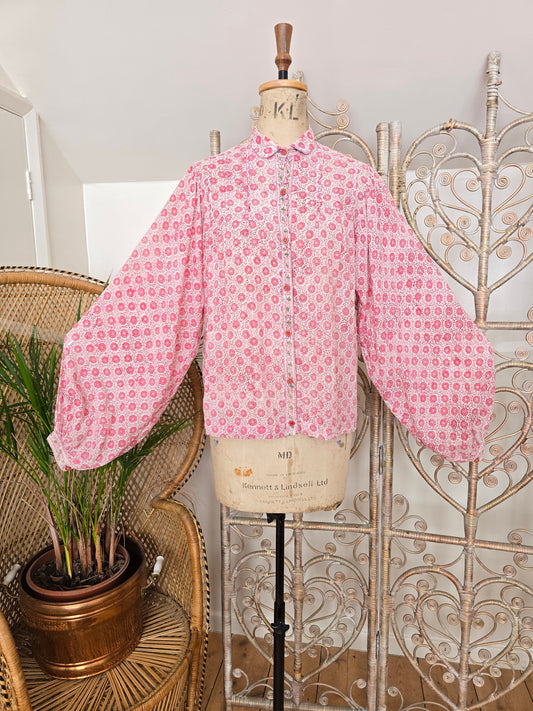Vintage Anokhi Indian blouse
