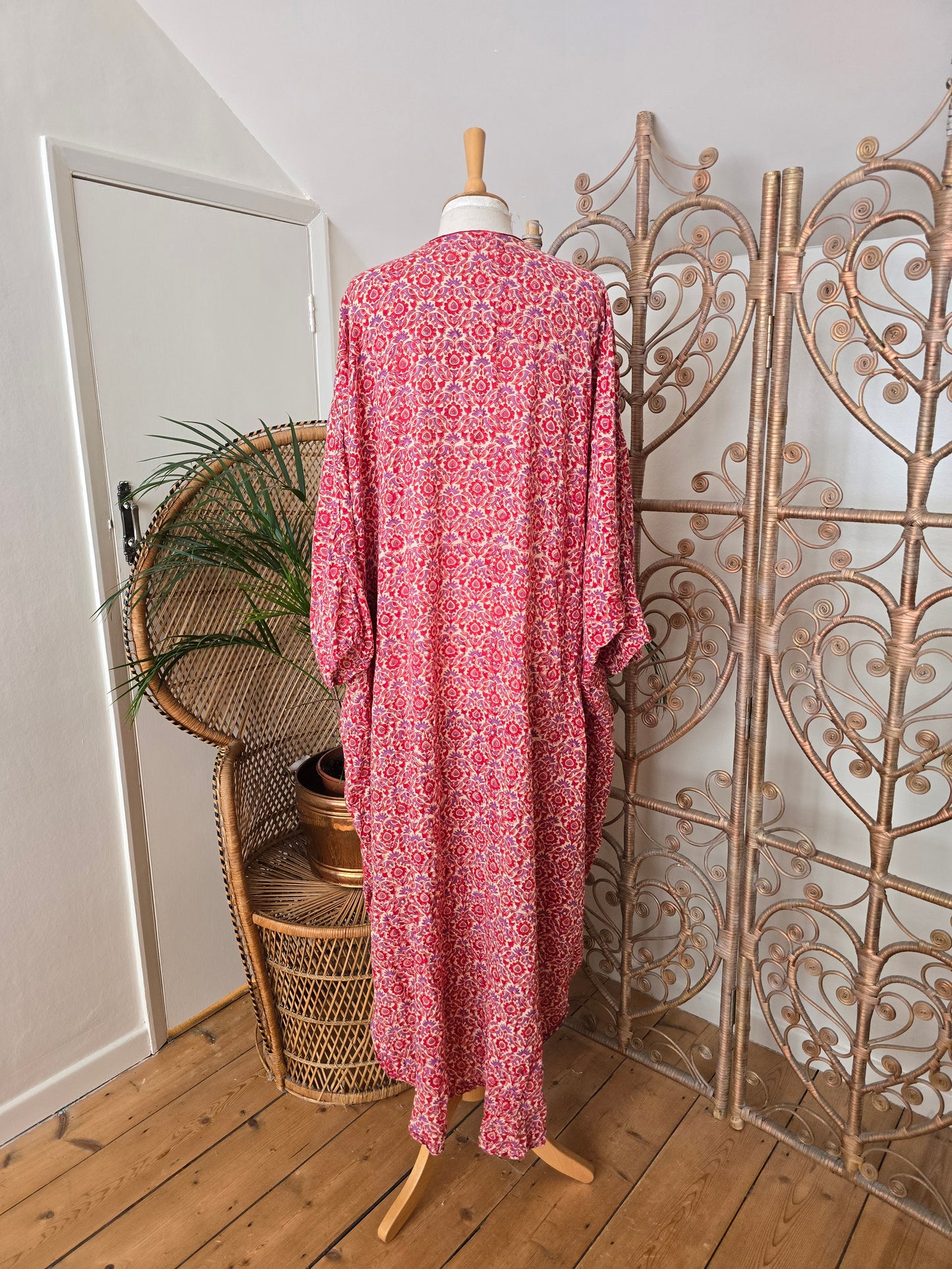 Vintage Phool Indian cape dress