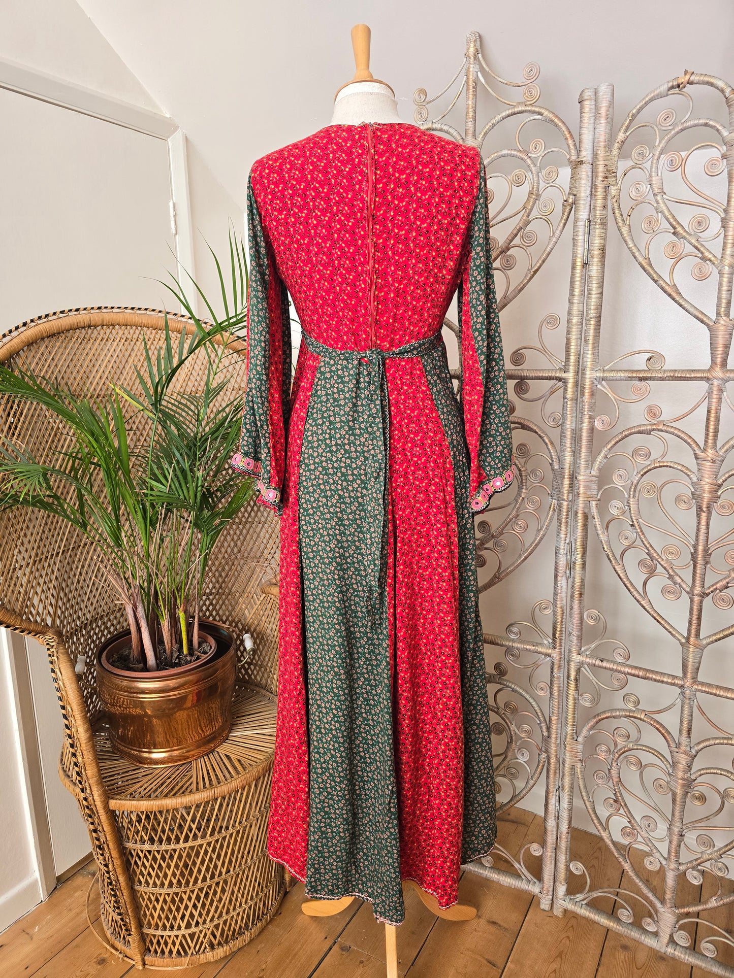 Vintage embroidered dress