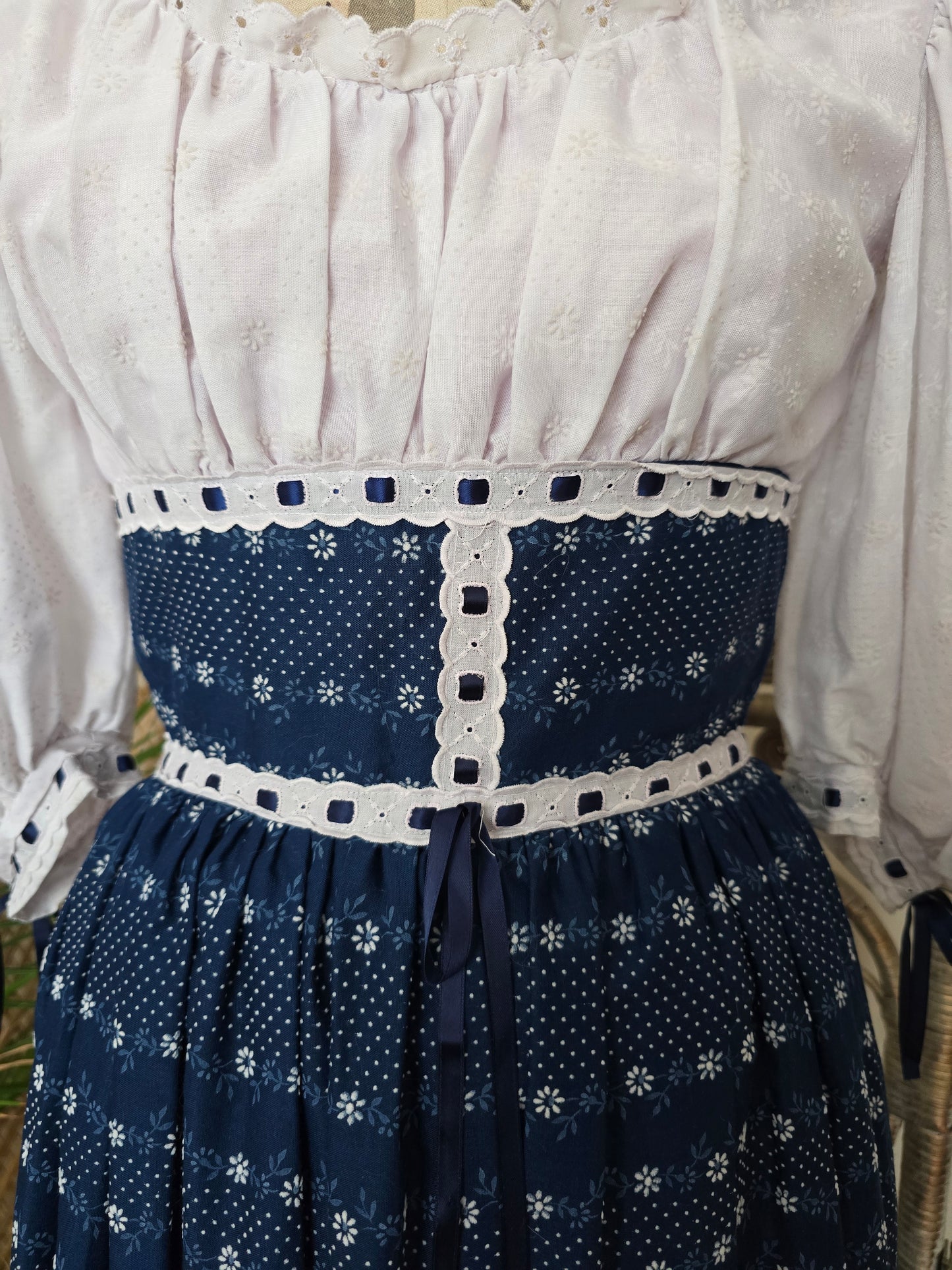 Vintage 70s maxi dress