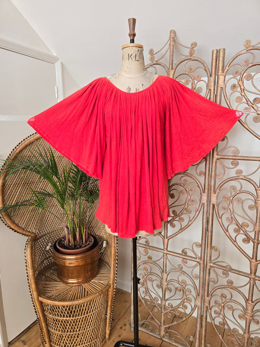 Vintage cheesecloth tunic