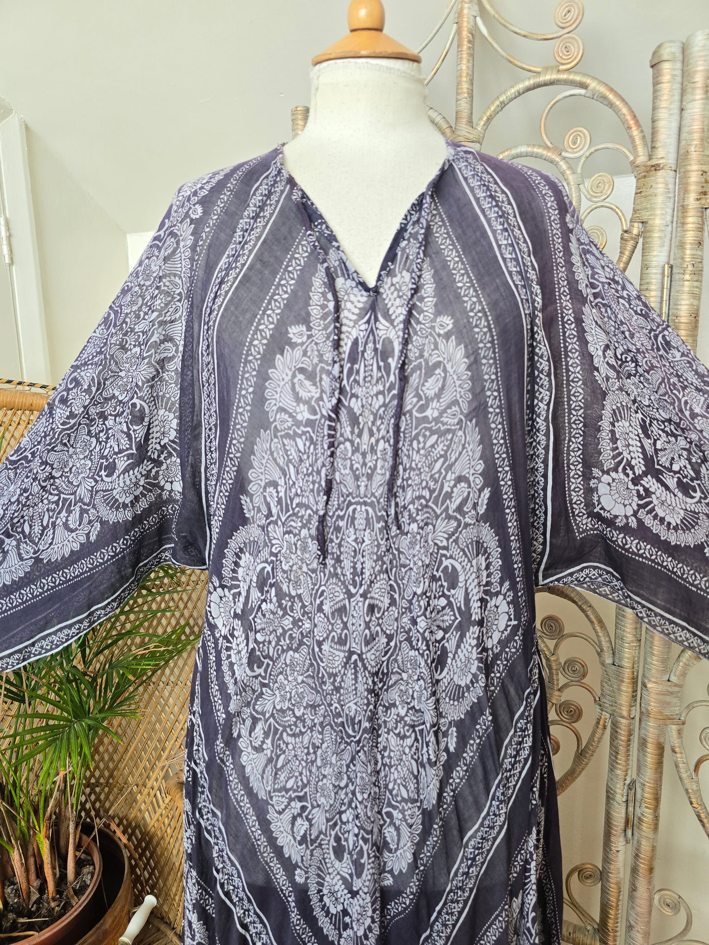Vintage indian 70s dress