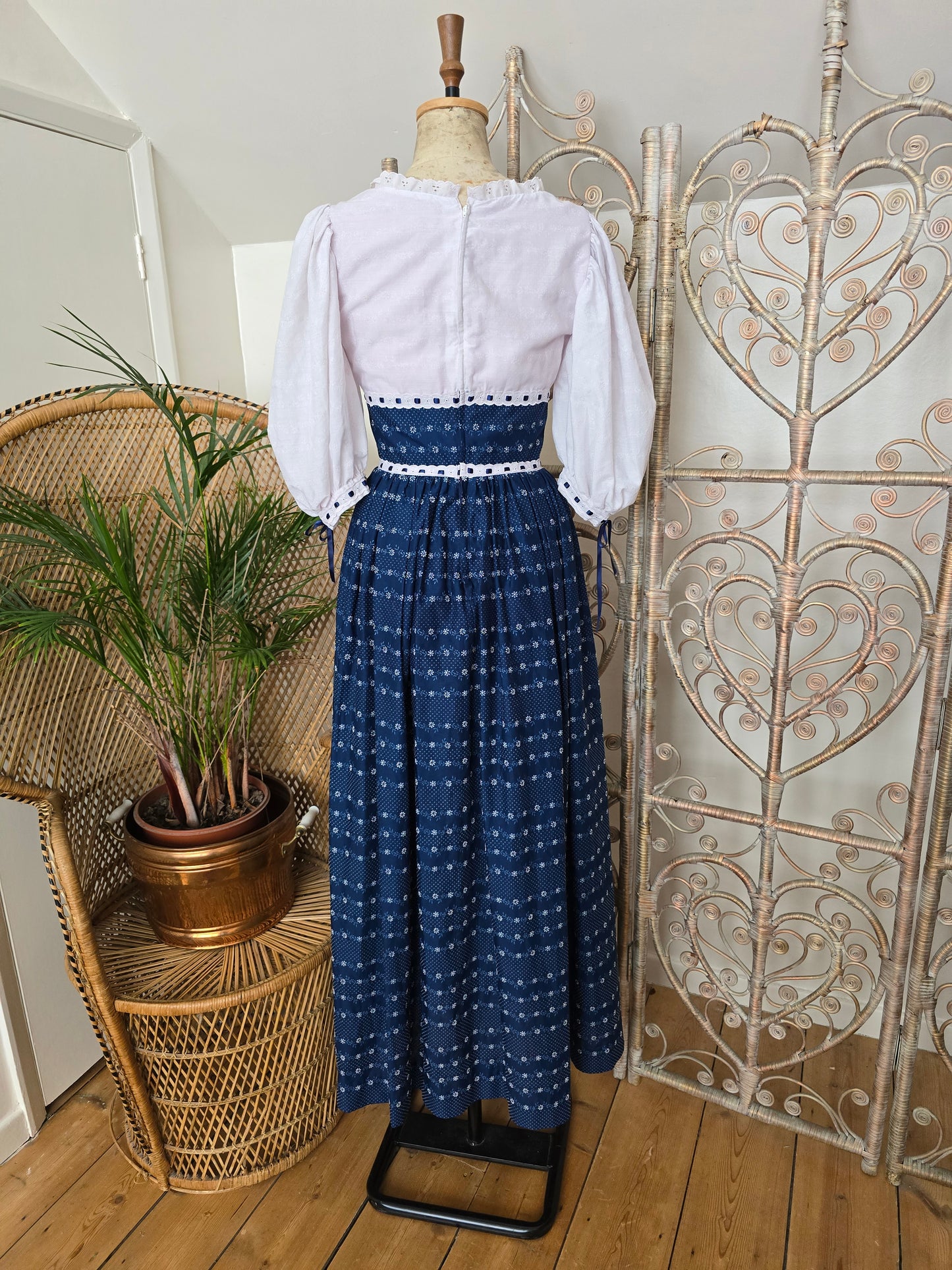 Vintage 70s maxi dress