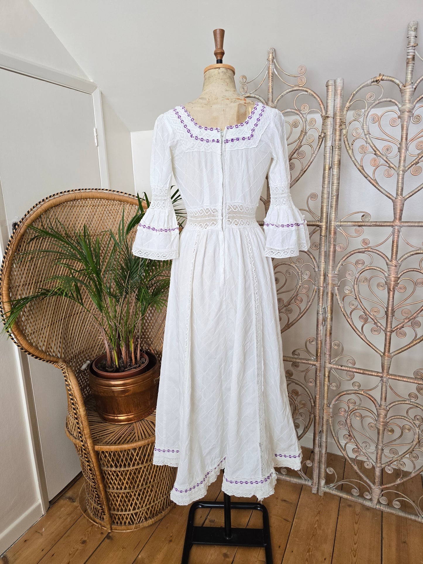Vintage mexican 70s dress