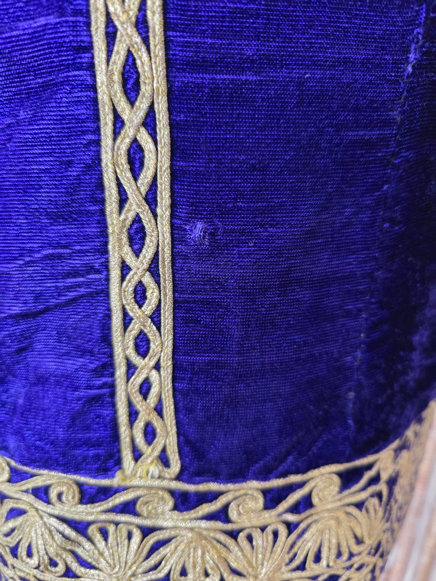 Vintage Antique velvet waistcoat