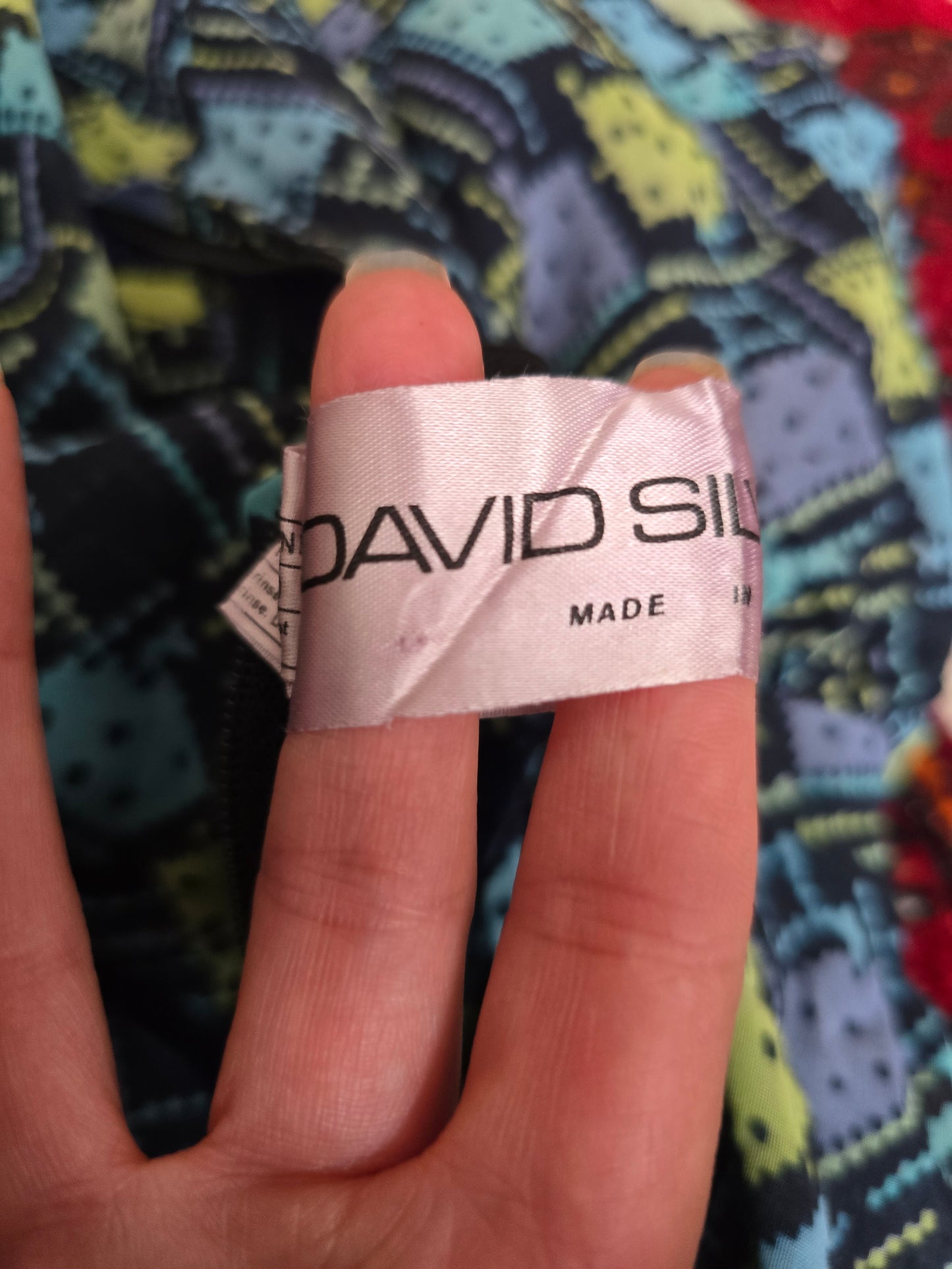 Vintage David Silverman dress