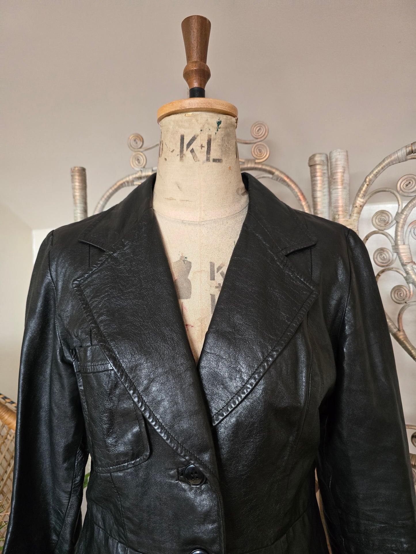 Vintage leather jacket