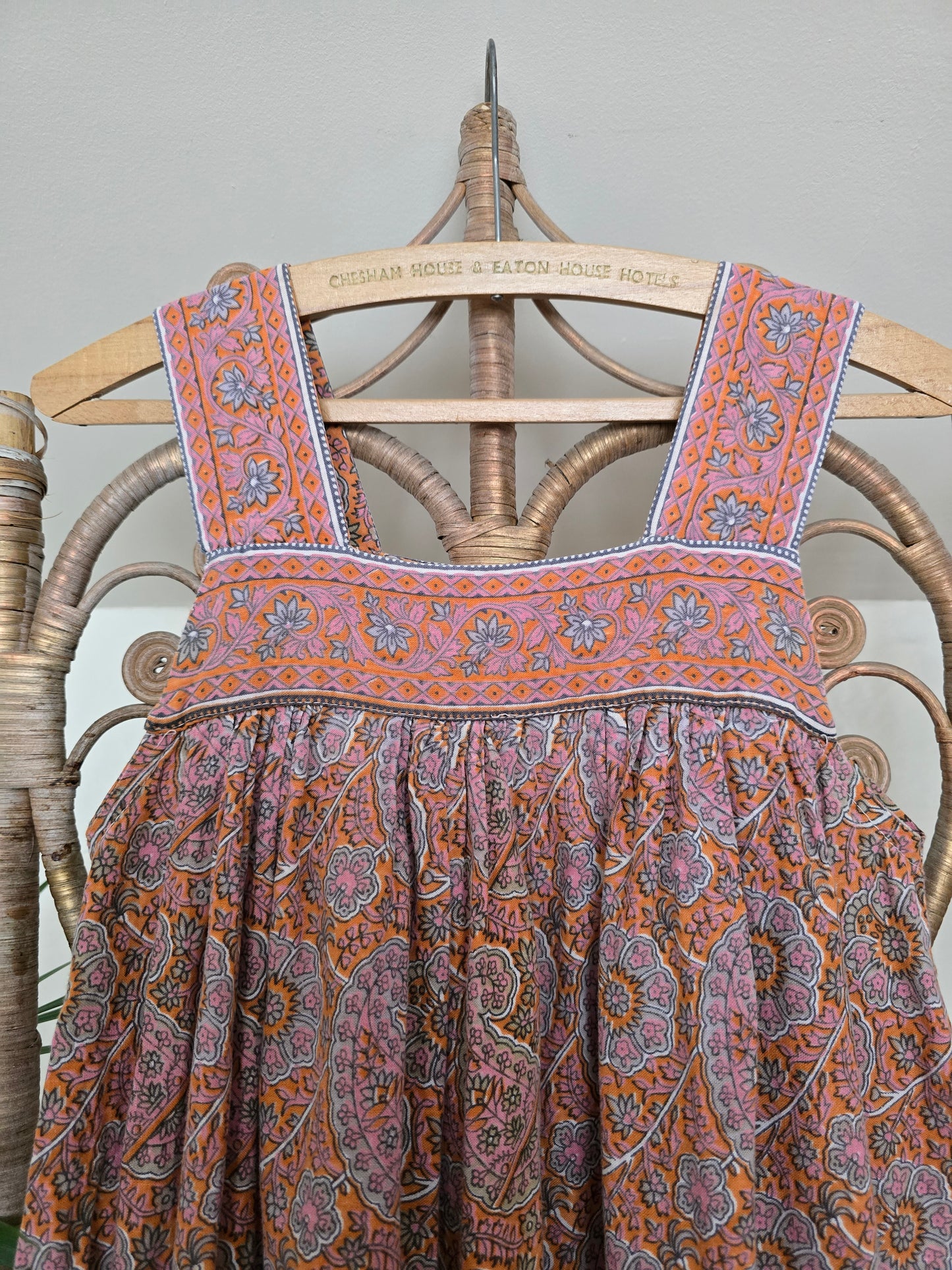 Vintage Indian sun dress