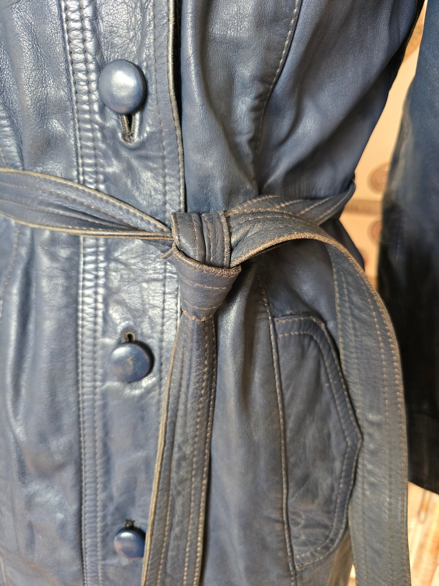 Vintage 60s leather jacket