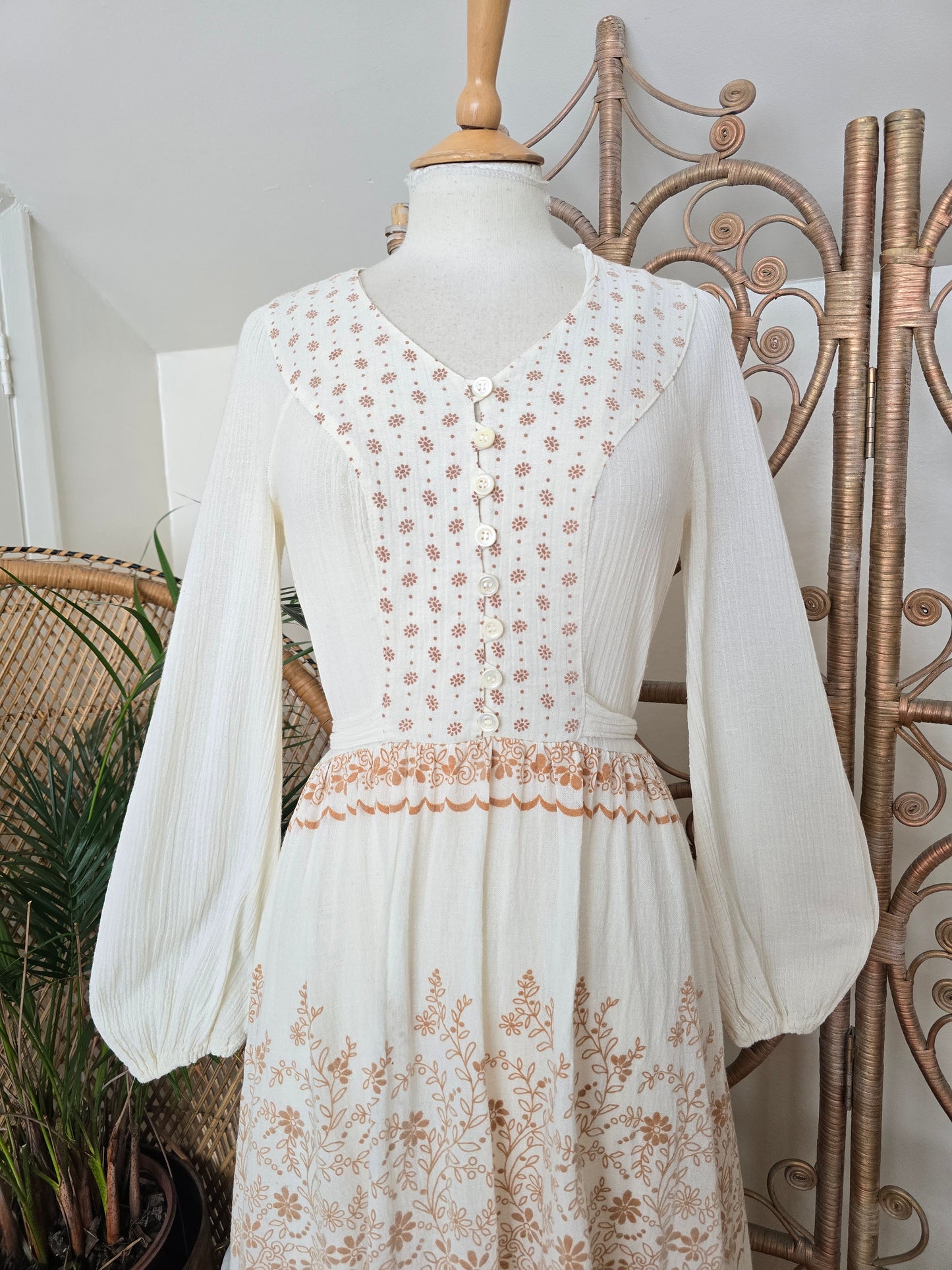Vintage cheesecloth dress