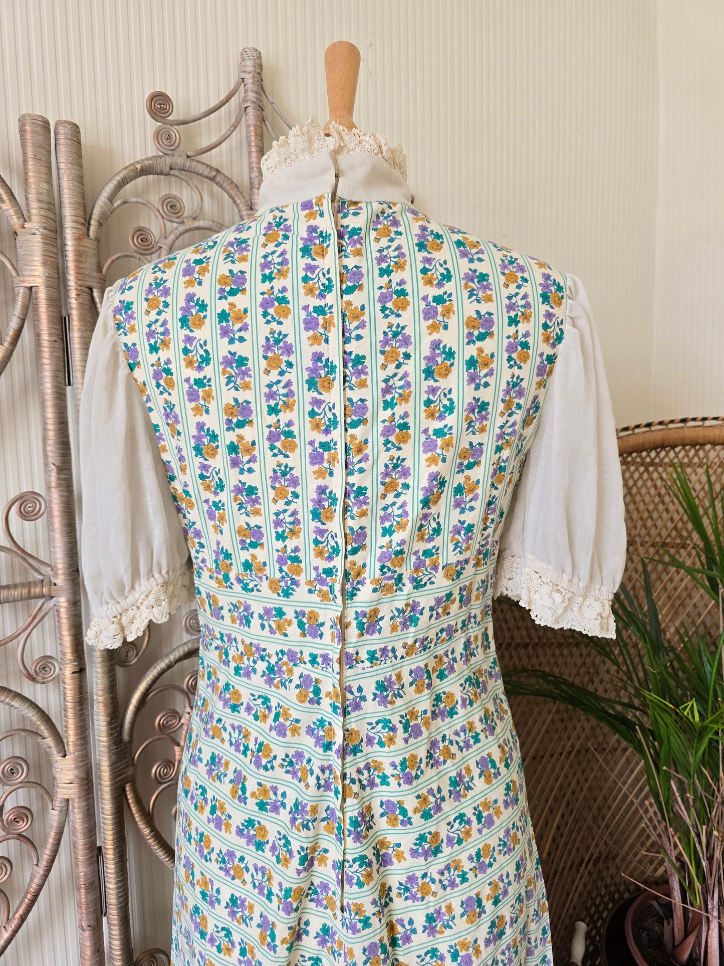 Vintage 70s Samuel Sherman maxi dress