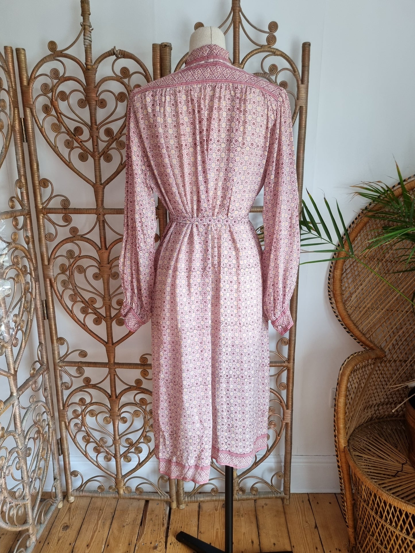 Vintage Indian silk dress