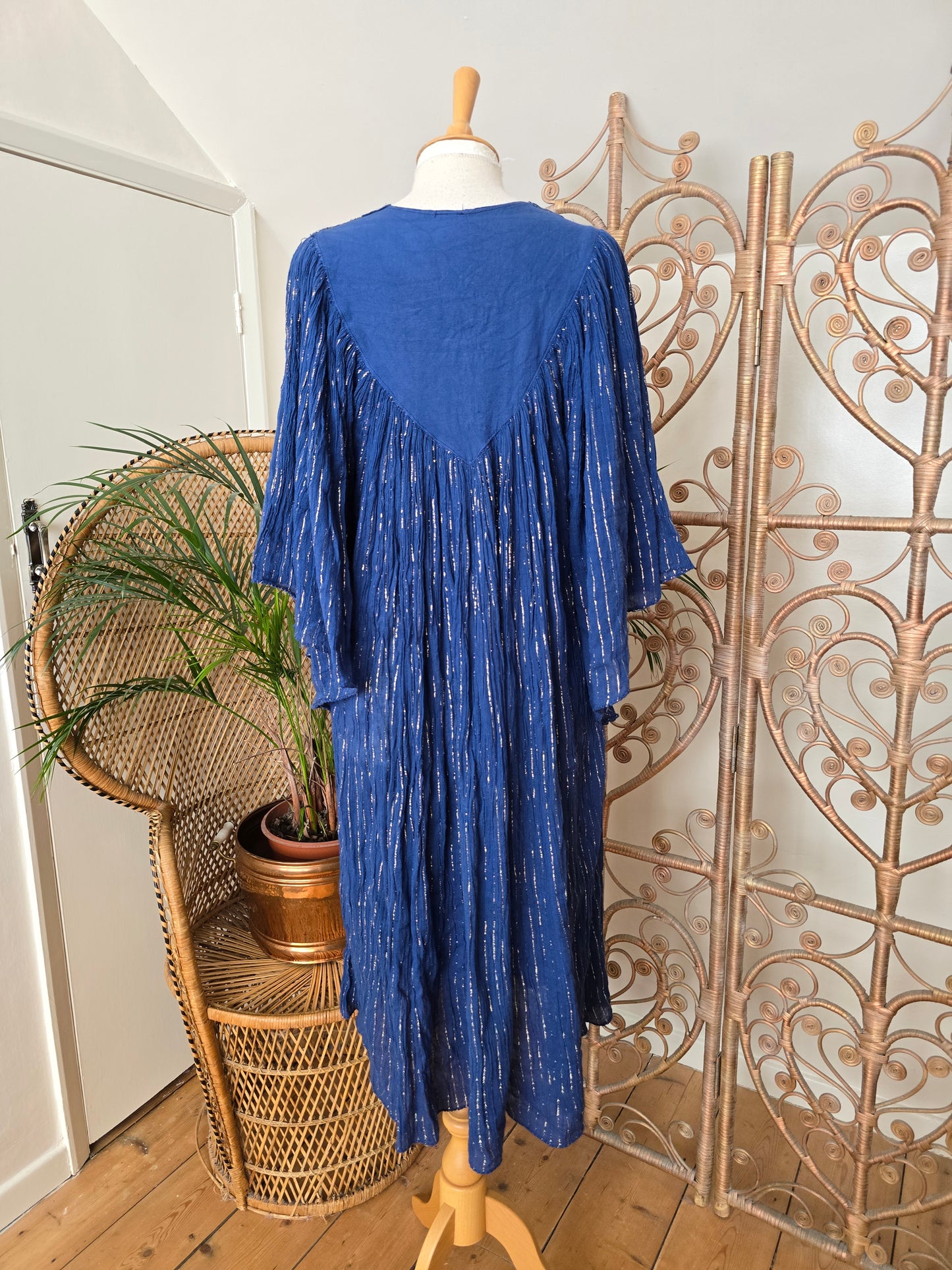 Vintage greek smock dress