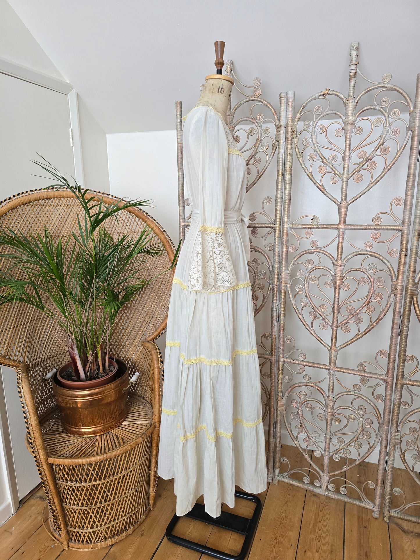 Vintage maxi 70s dress