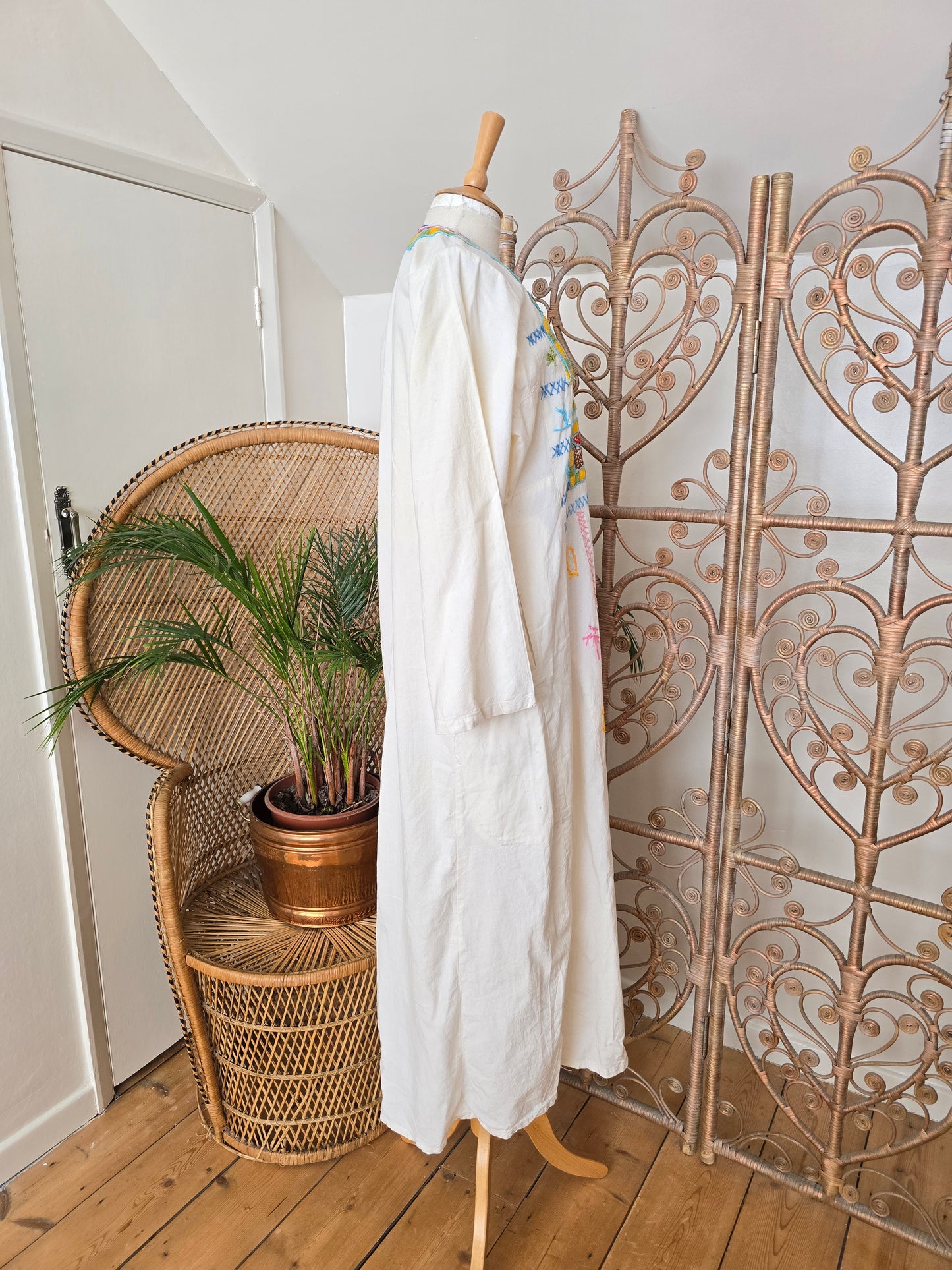 Vintage Egyptian kaftan dress