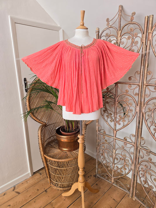 Vintage smock blouse